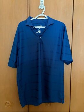 Antigua Men's Royal Blue Short-Sleeve Polo